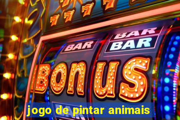 jogo de pintar animais